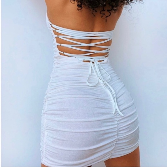 I.AM.GIA Freya Dress (White) - Picture 3 of 3